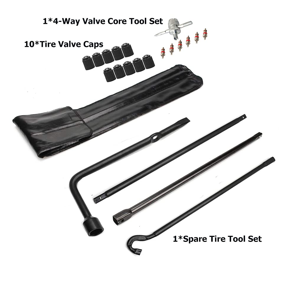 Amazon.com: Dr.Roc Spare Tire Tool Kit with Spare Tire Jack Handle